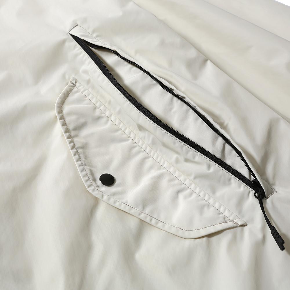 Moif [Ss25] Wide Dog Ear Jacket / Ecru