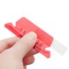 60/100Pcs PVC File Folder Tabs Distinguish Hanging Files Quick Identification Hanging File Folder Labels Clear To Read