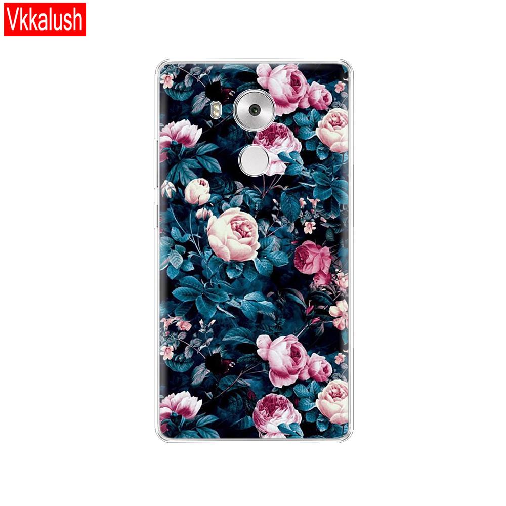 Чехол для Huawei Mate 8 Чехол Huawei Mate8 Чехол Cartoon Soft задняя крышка Mate 8 Coque Funda Skin противоударный чехол