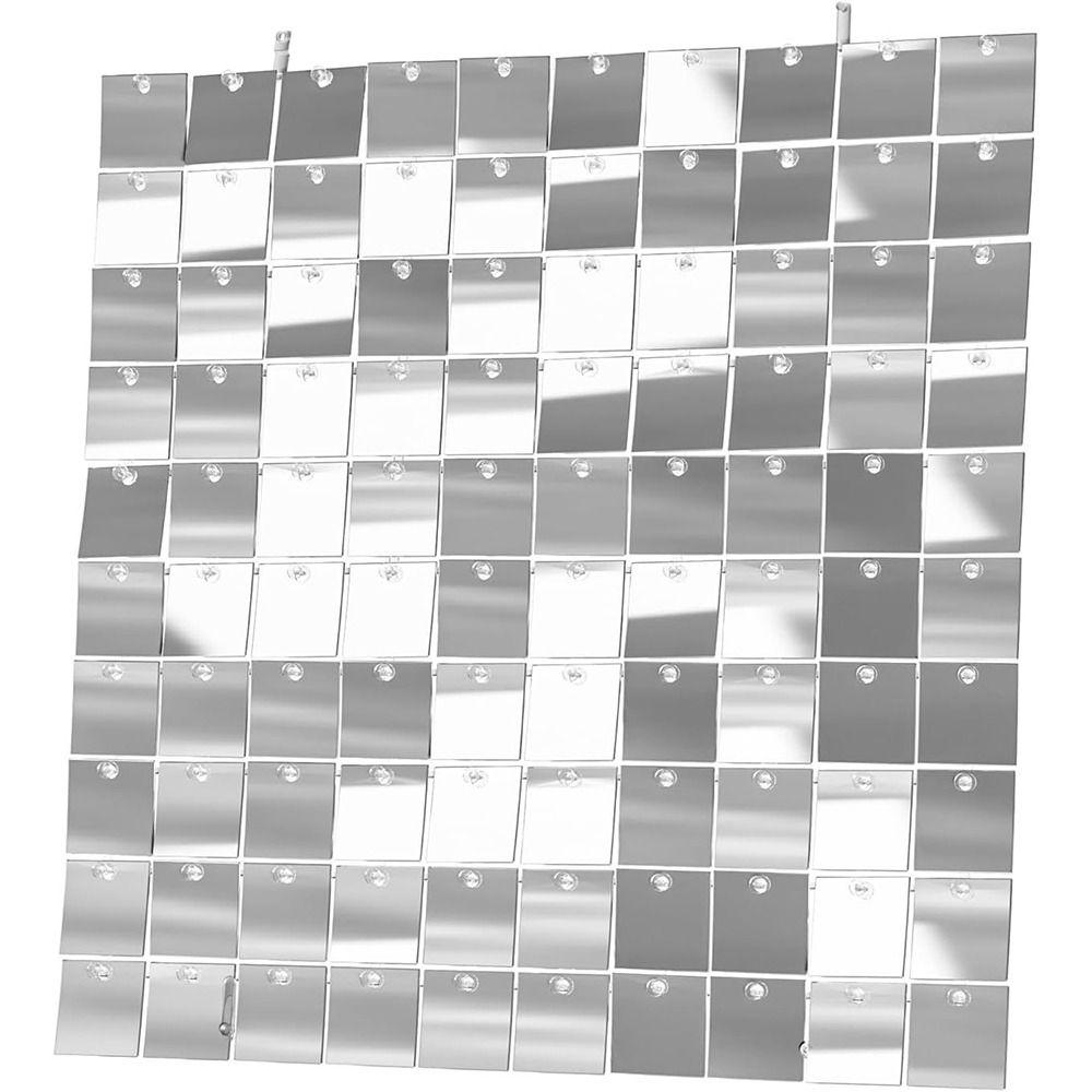 Baby Shower Sequin Backdrop Glitter Square Backdrop Decoration Panels New Sequin Panel Wall Decor