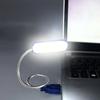 Портативная книжная лампа с USB-подключением, Белый свет, Светодиодная, Защита глаз, Для учебы, Ночник для компьютера, ноутбука, Ночное освещение