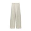 Spring New Fashion Work Clothing Pleated Decoration Casual Easiest for Match High Waist Stretch Waist Wide Leg Pants 9929049
