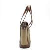HUNTING WORLD Mini tote Handbag canvas Khaki x Brown unisex 4620969 Used