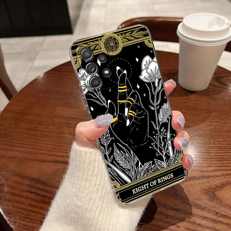 Египетское Таро от Dusserre Чехол для телефона Art для Samsung Galaxy A56 A57 A37 A55 A54 A36 A35 A26 A25 A16 A17 A07 A52 A73 53