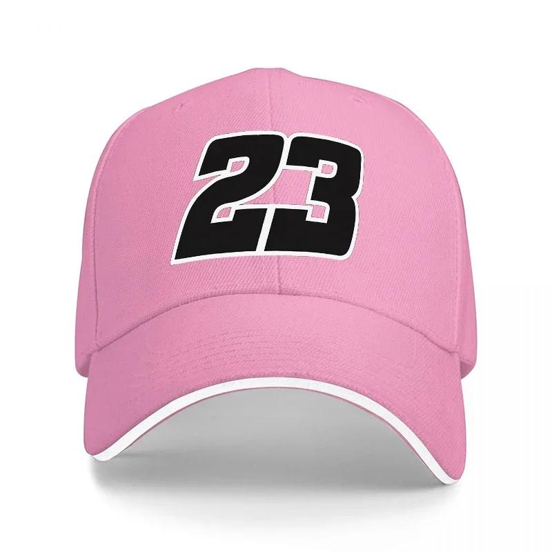 Number Baseball Cap Black with White Trim Sporty Style Hat for Unisex and Women Casual Streetwear Fashion Accessory