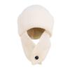 Knitted Winter Hat Warm Ear Protection Cap Fashion Earflap Bonnet  Women