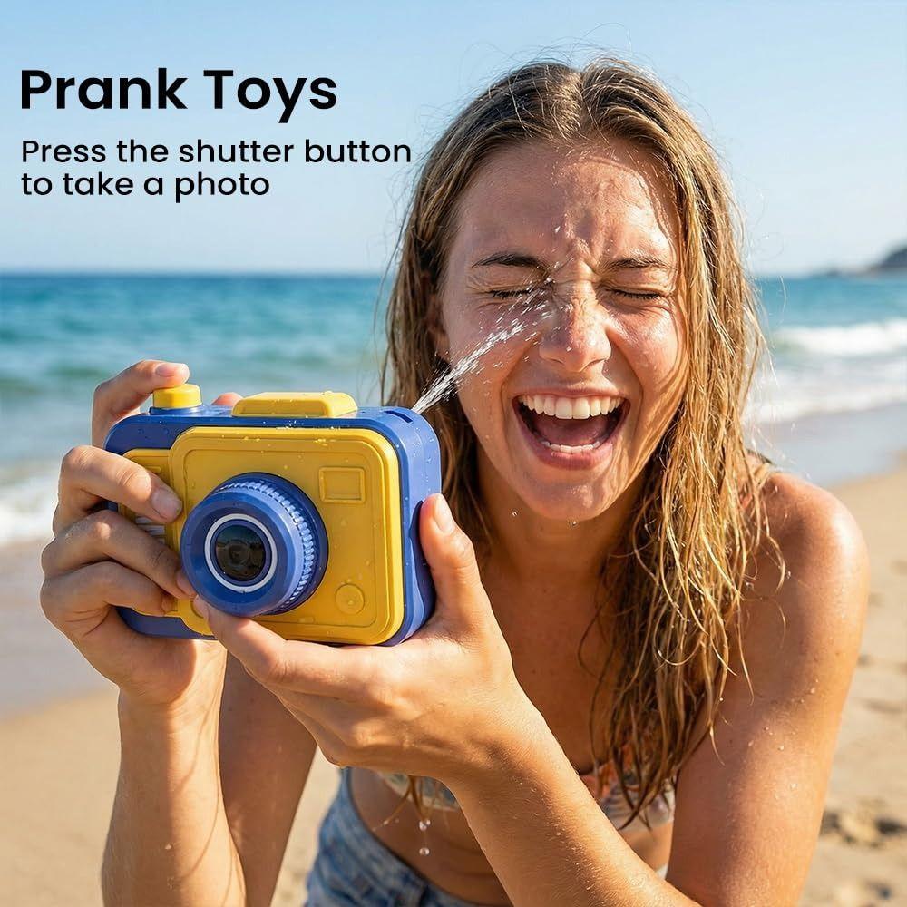 Double-Sided Prank Camera Water Pistol Water Fighting Games Pool Beach Party Favors