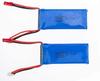 Rechargeable LiPo Batteries 7.4V 1200mAh for Drones | Compatible with MJX X101, Yizhan X6 Tarantula, JJRC H16 | 2-Pack | 69x30x18 Mm – 55g | Blue