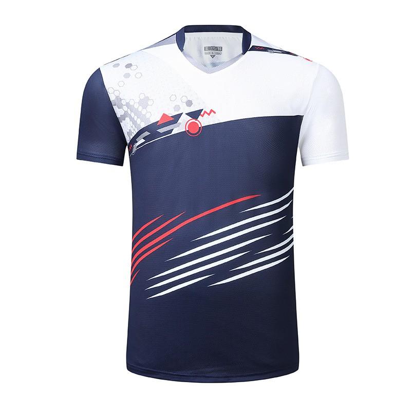 Unisex Badminton Shirt Quick Dry Sport Top Men Women Lightweight Athletic Wear