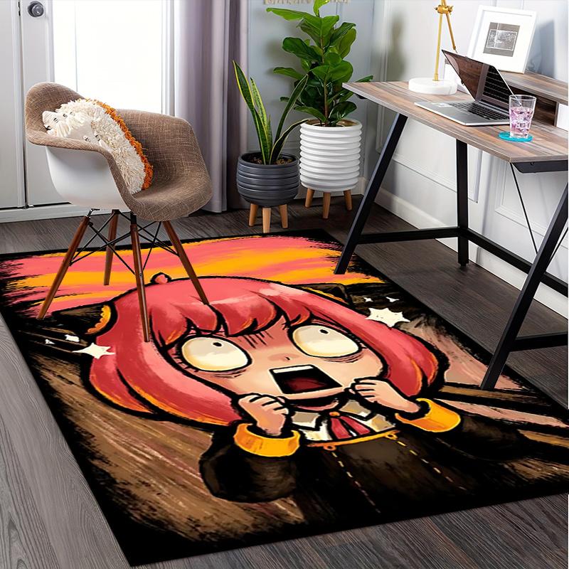 Zero two Charming Anime Chair Mat: Perfect for Home Decor, Office Use, and Gifts - Suitable for Any Room!.1255a