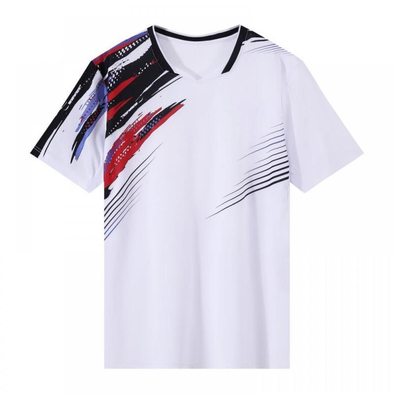 Unisex Quick-Dry Badminton Set Short Sleeve Shirt Shorts Men Women Kids Sports Training Competition