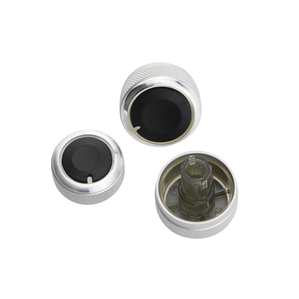 3 шт. Ручка кондиционера для автомобиля Volkswagen VW Passat B6 B7 3C Skoda Octavia A5 MK6 Bora Golf 5 Tiguan Touran Ручки кондиционера