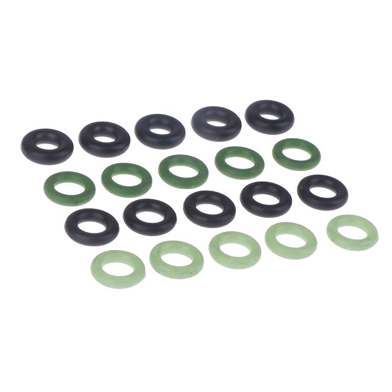 20 шт. Резиновое уплотнительное кольцо Уплотнительное кольцо Маслоуплотнительная прокладка Автомобильное уплотнение Автомобильная резиновая прокладка топливной форсунки