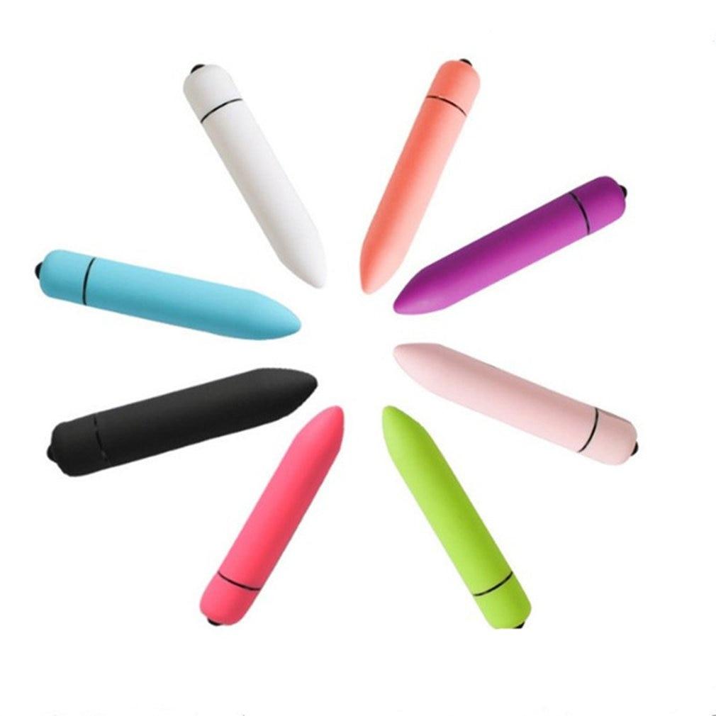 12 Colours Mini 10 Speeds Discreet Vibrations Bullets