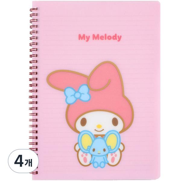 Sanrio Обложка My Melody ПП, розовая, 4 шт.