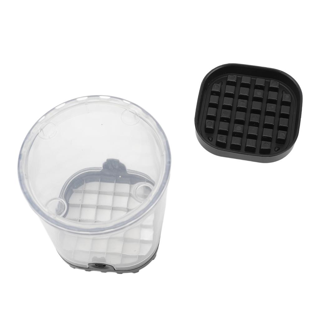 Чашка-измельчитель фруктов АБС Нержавеющая сталь Овощной пищевой кубикорез Съемный измельчитель фруктов Кухонный гаджет для ветчины, огурца, авокадо