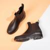 Fashion Men Rain Boots Fashion Chelsea Boots Man Black Casual Boots PVC Rubber Rain Shoes Waterproof Fishing Shoes Zapatillas De Hombre