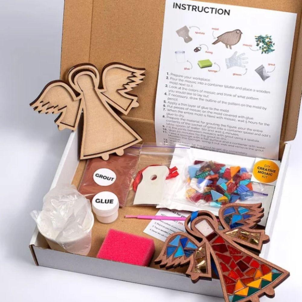 Креативный набор для рукоделия «Витраж-мозаика», яркое перо, DIY-набор мозаики, ручная работа, для любителей рукоделия, для взрослых/детей