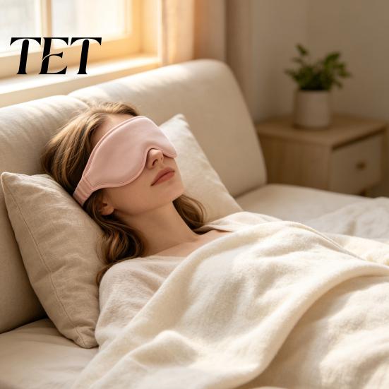 Ergonomic Sleep Blindfold Mask for Men Women, 3D Blackout Eye Masks with Adjustable Elastic Strap Side Cover Rest Sleepers, Light Blocking Sleeping
