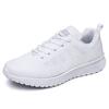 New Four Seasons Lightweight Sports Shoes Female Students Running Shoes Breathable Fly-woven Lace-up Casual Shoes