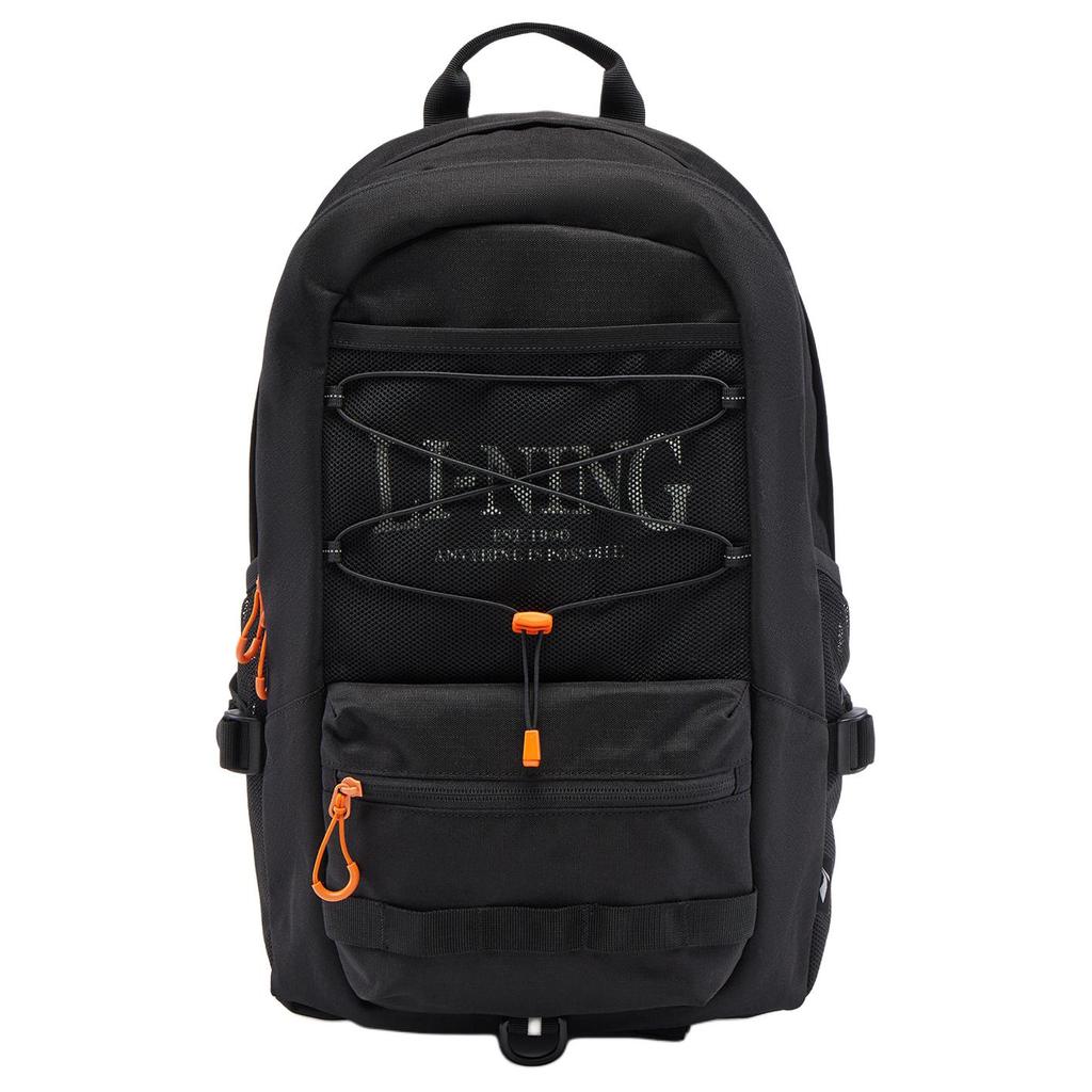 Li Ning Коллекция Sports Life Рюкзак из полиэстера Унисекс Черный ABSV241-1