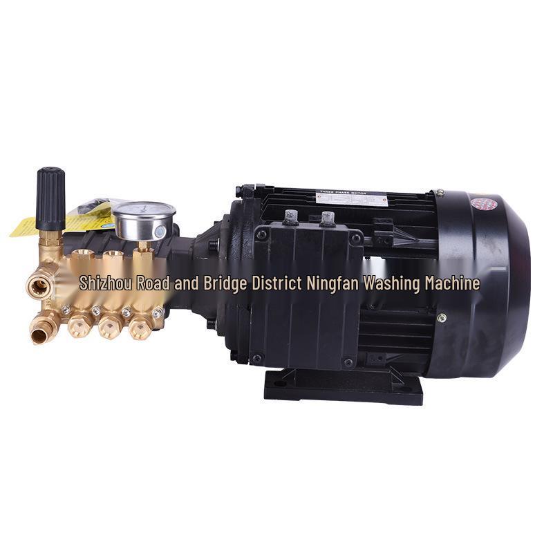 All-Copper High-Pressure Motor Pump Head for Greenhouse Fogging, 220/380V