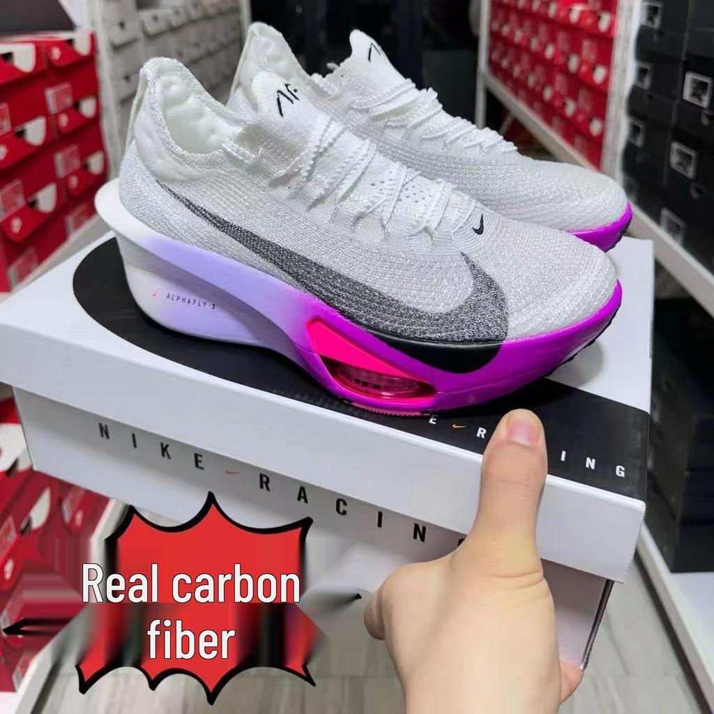 Pure Source Zoom Alphafly 3 Марафонские Беговые Кроссовки с Углеродной Пластиной и Воздушной Подушкой