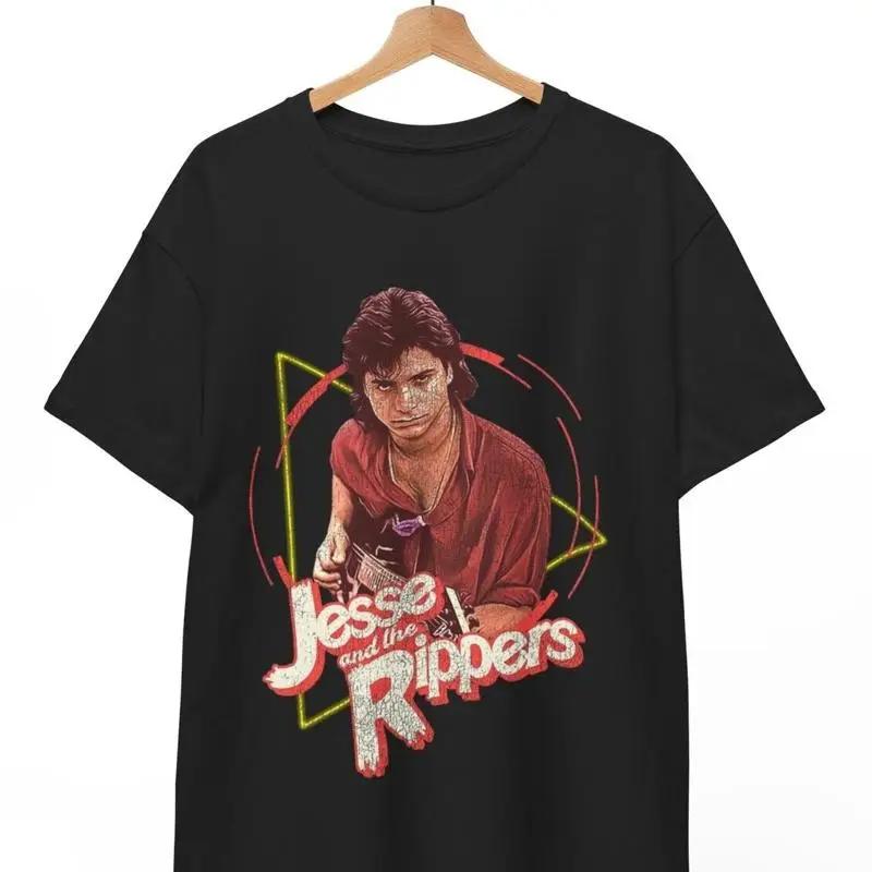 Jesse And The Rippers T Shirt Fake Band Pop Culture Apparel Music
