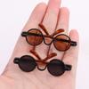 Plush Doll for 1/61/12 BJD Cute Round Frame Glasses Clothes Plush Doll Eyeglasses For 1/4 Dolls