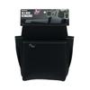 Takagi Electrician Waist Bag 2 Tiers Tool Case 1 Tool One Touch Belt 3 Piece Set Black