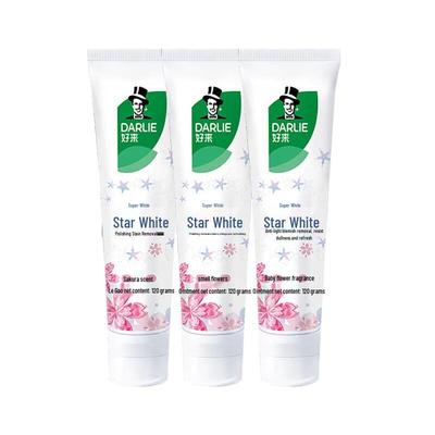 Зубная паста Hawley Super White Star Cherry Blossom, 3 штуки