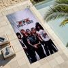 Полотенце для сушки банное рок-группы G-Guns N R-Roses Подходит для легкого плавания, кемпинга, йоги, пляжа.