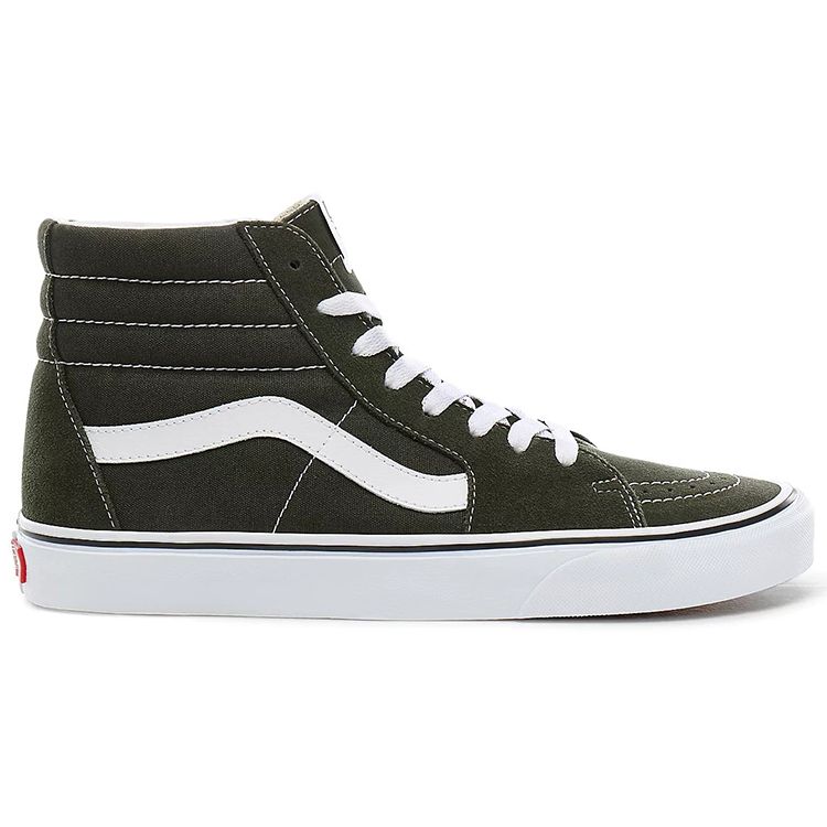 Vans Sk8 Холщовые высокие кеды для скейтбординга Унисекс Кроссовки Милитари-зеленый VN0A4BV62LE