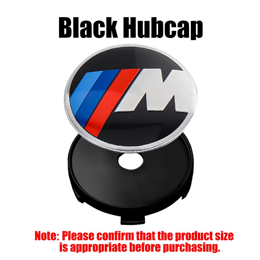 2026 Hot 4Pcs ABS 60/63/68mm Wheel Center Cover Hub Cover Logo For BMW 1 3 5 7 Series M Performance M3 M5 M6 F01 F20 F10 F13 F15 F16 F30