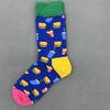 Женские носки унисекс из чесаного хлопка Happy Socks Вишня Клубника