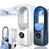 Бесшумный USB настольный вентилятор с функцией таймера для дома, общежития, циркуляции воздуха, регулируемой скоростью, сенсорным управлением, дисплеем