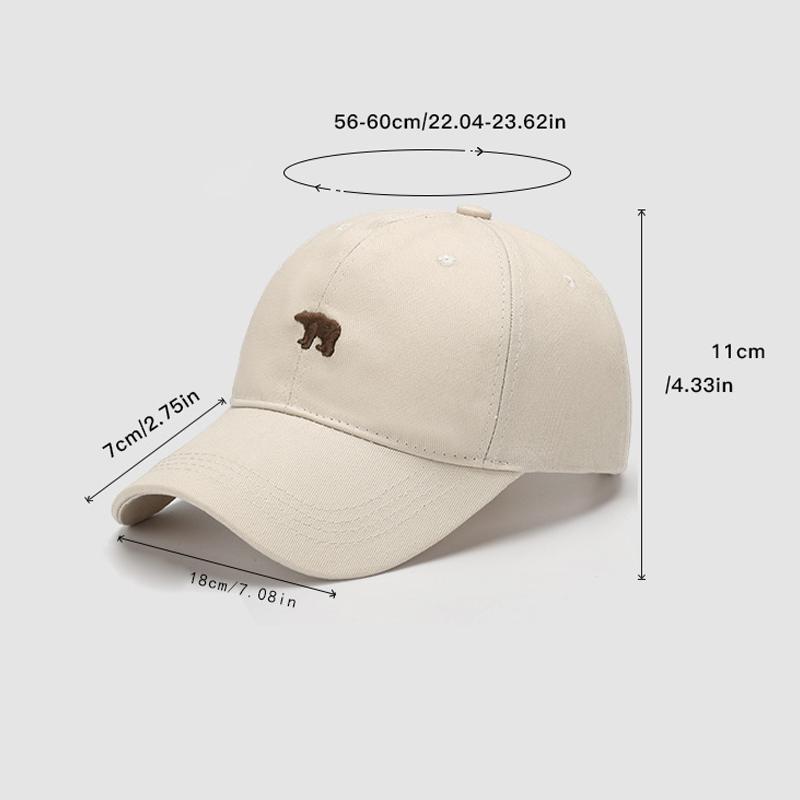 Бейсболка Four Seasons, мужская, вышитая кепка с изображением белого медведя, женская, солнцезащитная кепка