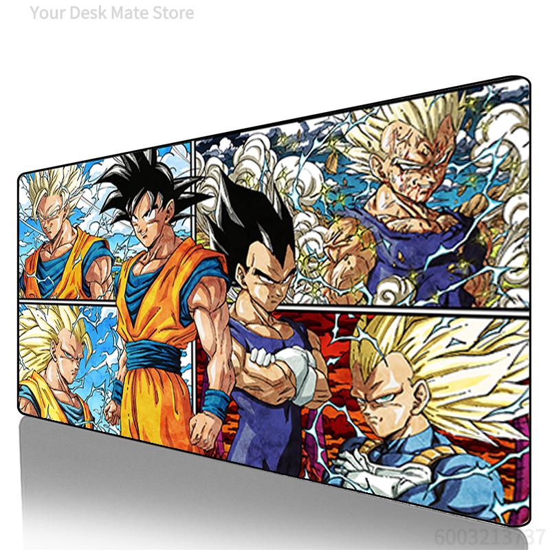 Anime DBZ Dragon Ball Mouse pad professional eSports game players Speed Lock Edge Rubber rug Game Desk Mousepad Keyboard Mat
