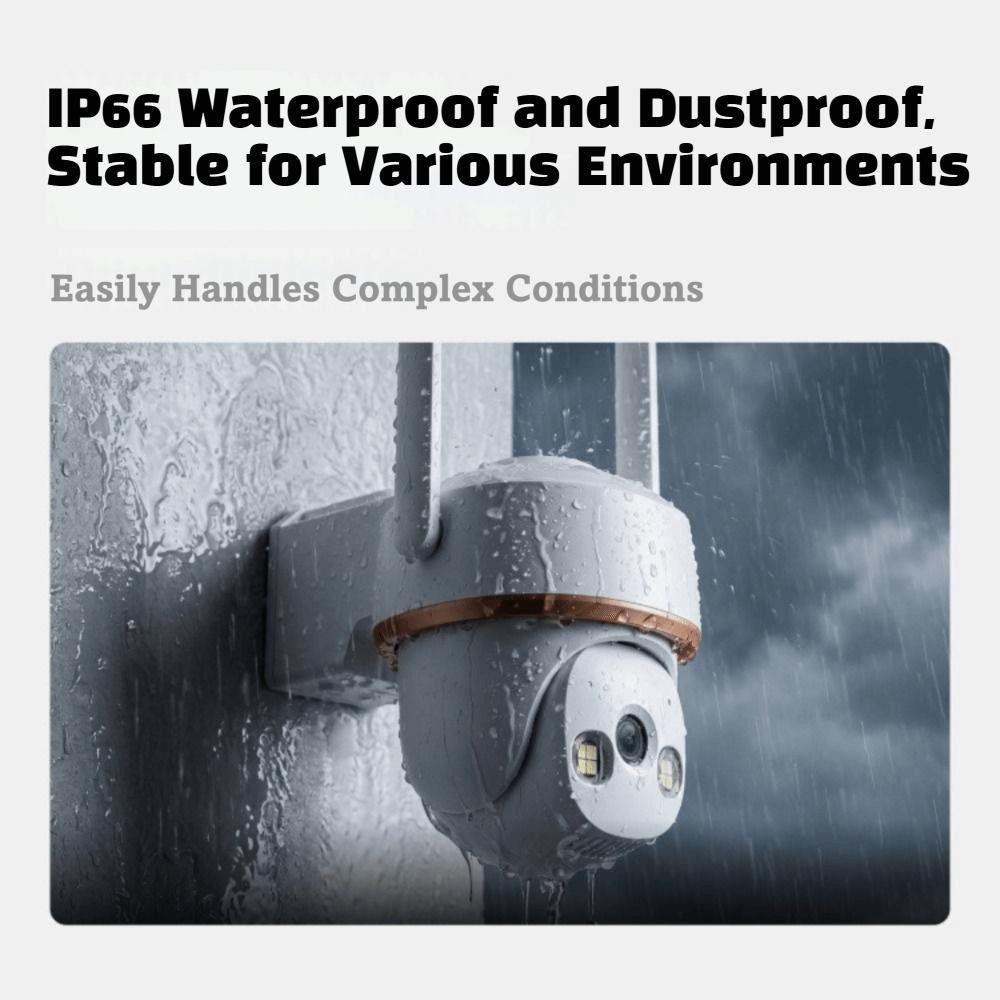 Weatherproof Outdoor Wireless Security Camera Night Vision 4G Network IP Camera Outdoor