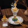 Художественный набор вращающихся курильниц с банкой для комнаты для йоги и домашнего декора, арабский стиль, настольный декор