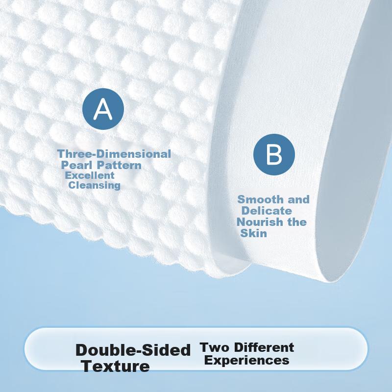 LEXON Disposable Bath Towel Travel Pack, Thick Large Bath Towel Face Towel, 5-Pack