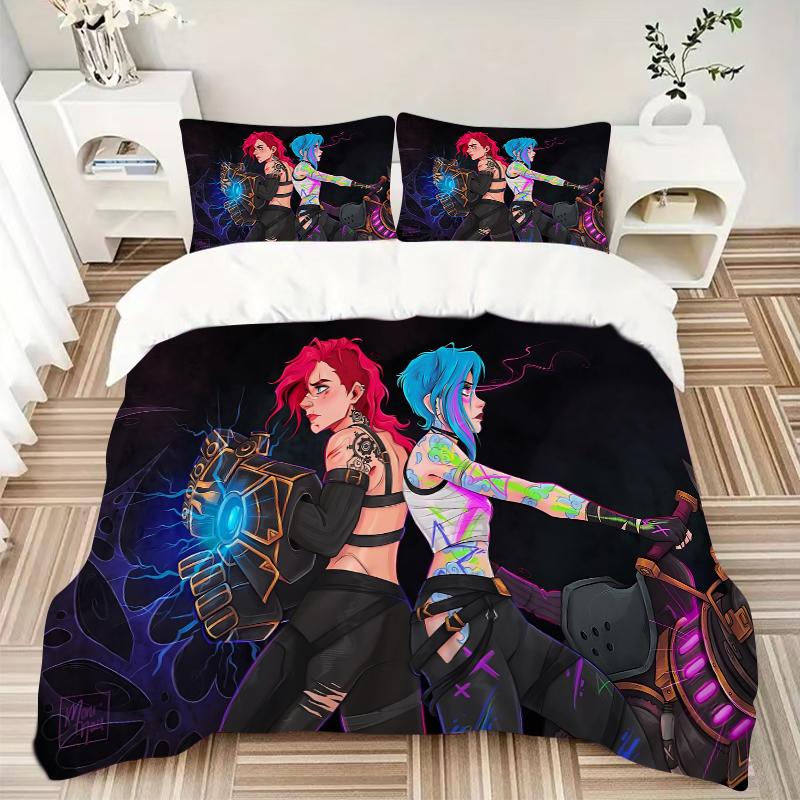 3Pcs Fantasy Warrior Battle Bedding Sets For All Sizes New 3D Printed Bed Cover Comforter Duvet Cover Pillowcase Bedroom Decoration