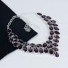 Beautiful Amethyst Gemstone Handmade 925 Sterling Silver Necklace, Amethyst Silver Necklace For Wife, Unisex Necklace, Wadding Gift