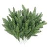 Artificial Needle Branch Greening Plant Tree Christmas Floral Arrangement Fake Christmas Greening Christmas Winter Wreath Garland Home Wedding Indoor