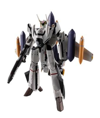 TAMASHII NATIONS HI-METAL R Macross Zero VF-OS Феникс (Кастом Роя Фоккера) + QF-2200D-B Призрак, Прибл.. 140 мм, АБС-пластик, литой металл и ПВХ, предварительно окрашенный, подвижный