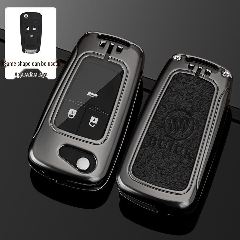 23 Чехол для ключа Buick для Regal, LaCrosse, GL8, Envision и Enclave - Чехол для ключа с полной защитой и пряжкой