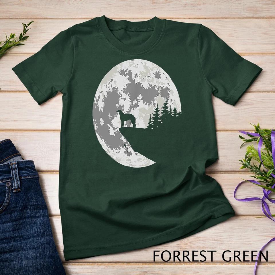 BORZOI Apparel And Moon Funny Halloween Costume Unisex T-shirt 5