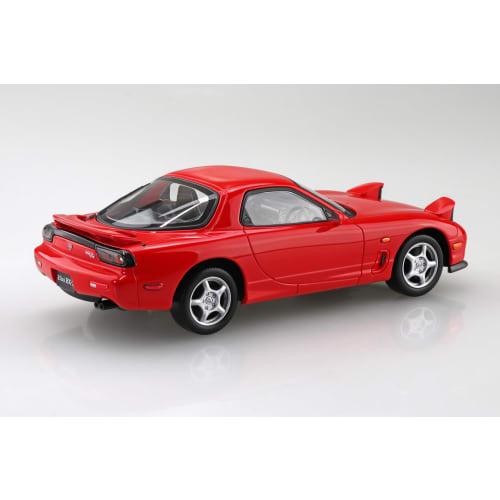 Aoshima Bunka Kyozai Масштаб 1/32 Rakupla Сборный набор № 04-VR Infini FD3S RX-7 Винтажный красный Предварительно окрашенная пластиковая модель
