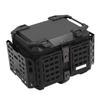 45L Motorcycle Top Case with Security Lock Waterproofing Aluminum Alloy Quick Release Trunk Top Box for Helmet Luggage