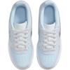 Nike Air Force 1 Slip Resistant Cushioning Low top Kids' Skateboarding Shoes Silver Blue Sneakers HQ3249-043